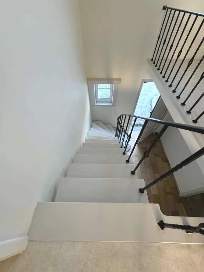 Cage d'escalier rénovée